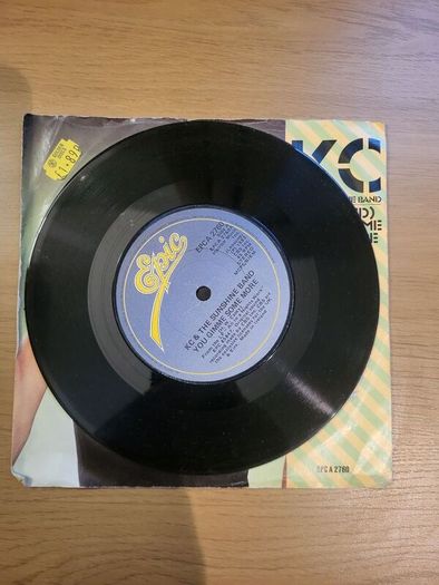 KC And The Sunshine Band You Said Youd Gimme Some More 7 inch Single