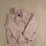 pink faux leather biker jacket girl 2-3 yrs Image 4