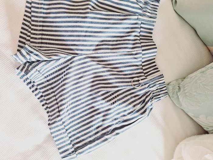 Bershka Striped Shorts XS