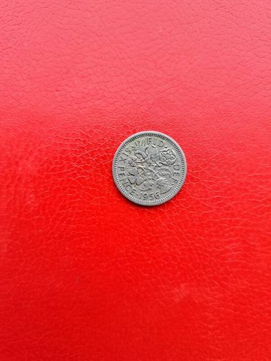 1956 British Sixpence