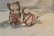 A Pair of Glass Paperweights