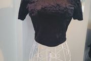 forever 21 velvet top