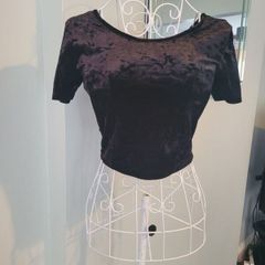forever 21 velvet top