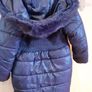 girls navy mayoral designer coat Image 2