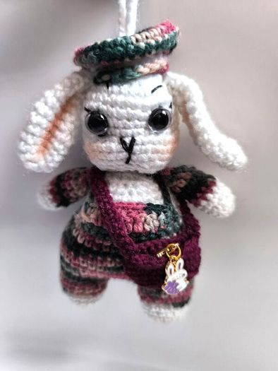 Handmade Easter Bunny in Gift Box,Cute Personalised Bunny, Perfect Gift