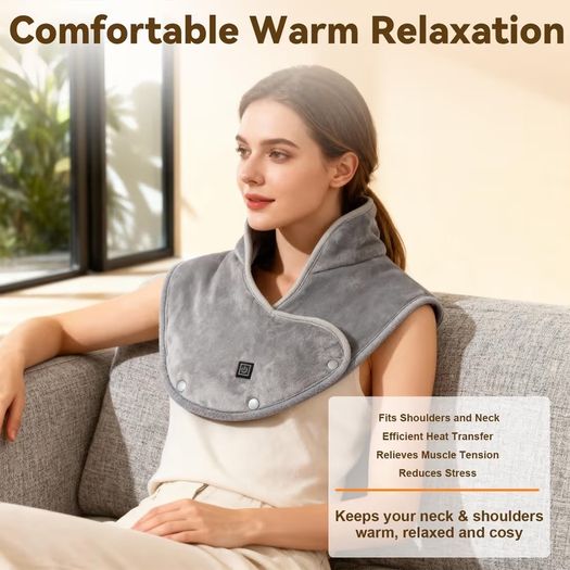 Brand New Heating Pad for Neck & Shoulders Electric with 3 Heat Settings