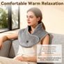 Brand New Heating Pad for Neck & Shoulders Electric with 3 Heat Settings Image 2