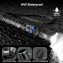 LED Torch, 500000 Lumens Super Bright Torches Led - Adjustable Focus, 5000 mAh, IP67 Waterproof, Powerful Long Lasting Handheld Flashlight for Power Cuts, Camping, Hiking, Emergency etc. Image 7