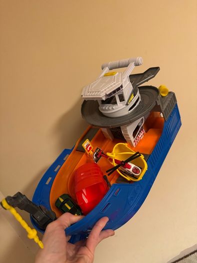 Shark Attack Boat Playset