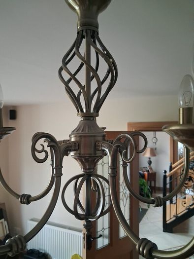 Ceiling light with 2 matching wall lights