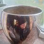 H R W Fink Gernan silver plated metal vase Image 2