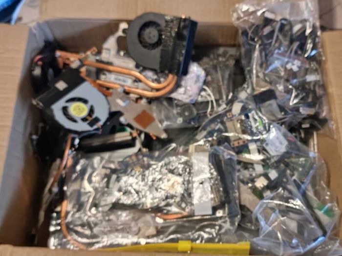 Laptop parts.