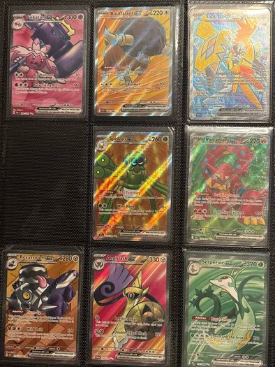pokemon cards SIR AND EX