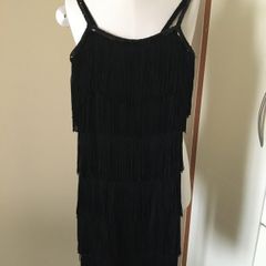 Bershka tassel mini dress