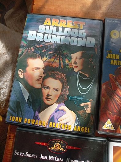 Oldie Thriller films on dvd