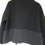 Loose fitting black and grey jacket Image 2