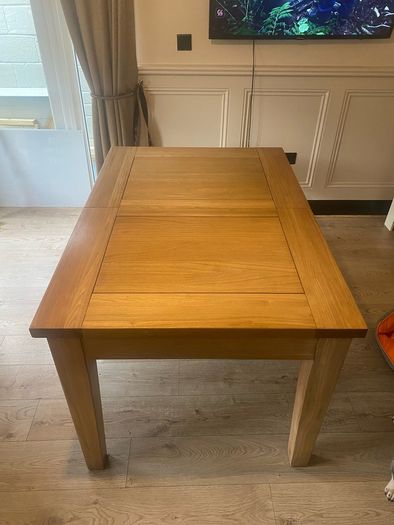 solid oak table
