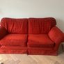 3 Seater Red Couch FTG Image 3