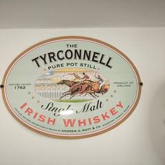 Tyrconnell Irish whiskey signs