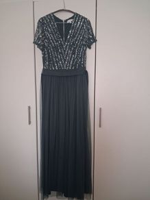 Maya deluxe emerald green dress