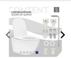 Wall- hung toilet Brand new