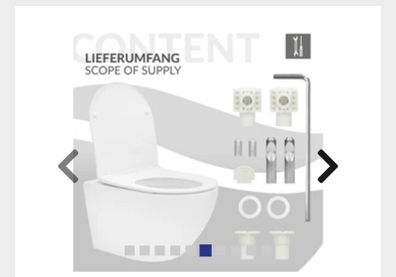 Wall- hung toilet Brand new