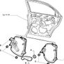 LH Rear Window Reg (Alfa Romeo 156 SW) Image 2