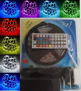 5m multi color 300 Leds 5050 SMD Strip Light set