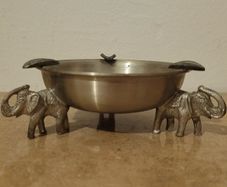 Vintage elephant ashtray