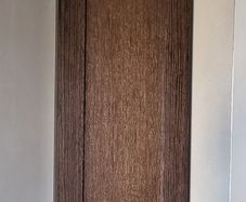 Wall hung corner bathroom unit