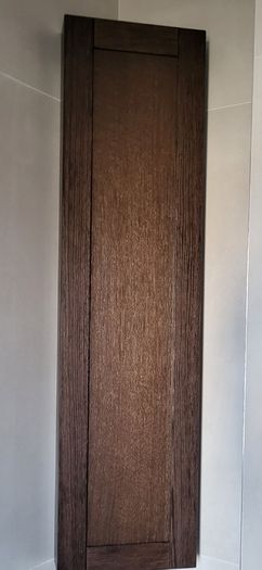 Wall hung corner bathroom unit