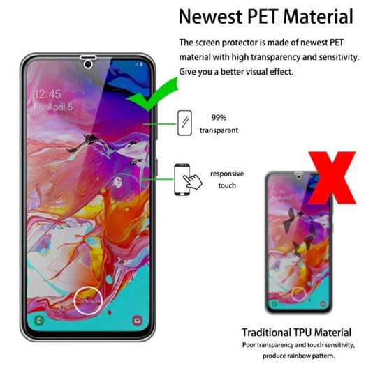 360 Double Silicone Case For Samsung Galaxy A21S A41 A70 S20 Full Cover Body Front & Back Clear Cover FREE POST