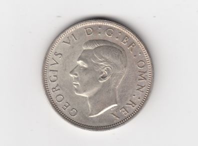 1939. Half Crown, 2/6, 50% Silver Coin ( no.432)