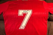 Kenny Dalglish signed Liverpool jersey