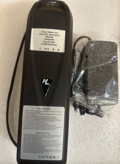 100% Brand new Original Samsung 48V 20AH Hailong ebike Battery 40A BMS 350W 500W 750W 1000W 1500w 2000w Samsung Cells 21700