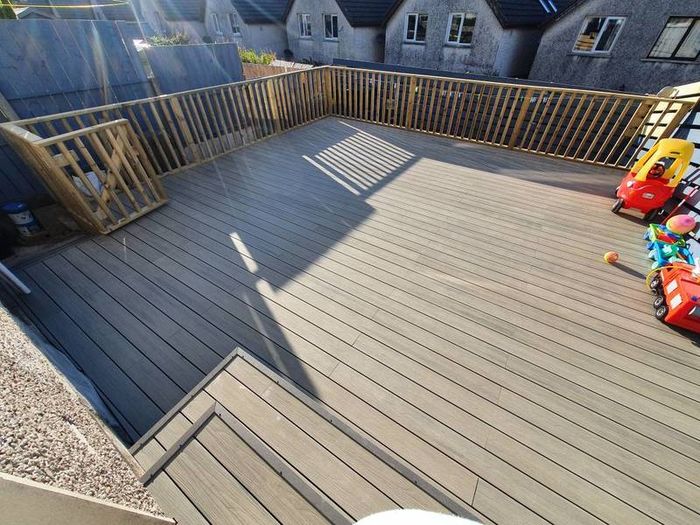 Composite decking supplied and fitted