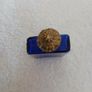 Vintage Cobalt Blue Glass Miniature Perfume Bottle Image 5