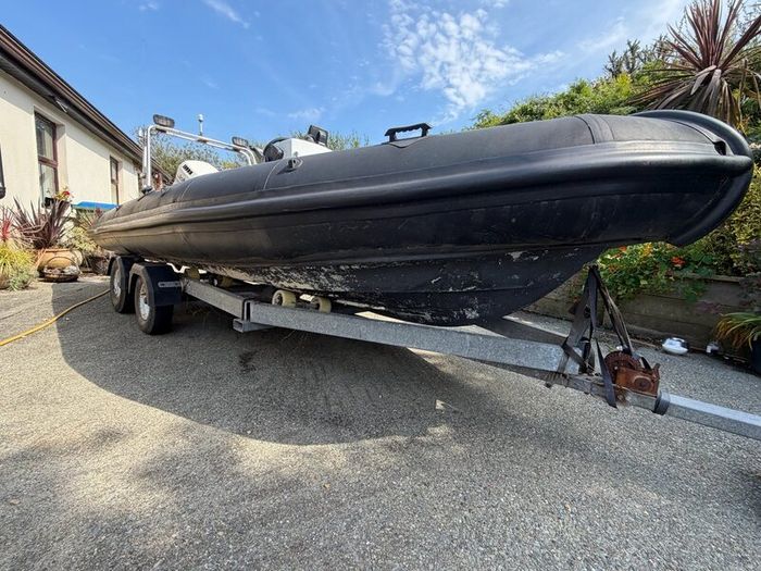 5.2M rib 90hp Johnson