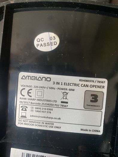 electric can