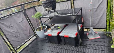 bbq steel table