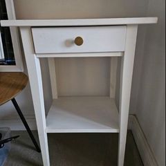 beside table