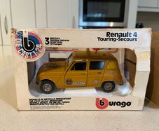 Renault 4 Secours OAMTC Austrian Serie 1/24 Burago Ultra Rare