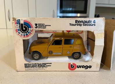 Renault 4 Secours OAMTC Austrian Serie 1/24 Burago Ultra Rare