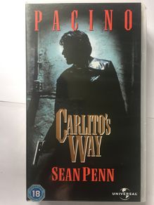 Carlito's Way [1993] Al Pacino (VHS Movie)
