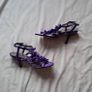 coast bridal heels Size 7 eu 41 purple leather In new condition Image 9