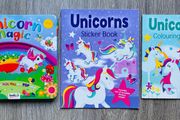 Bundle of 3 Magical Unicorn Activity &amp; Story Books