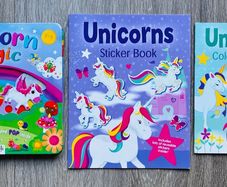 Bundle of 3 Magical Unicorn Activity & Story Books