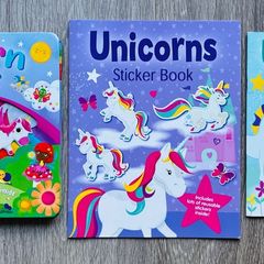 Bundle of 3 Magical Unicorn Activity & Story Books