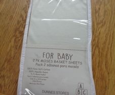 . Moses Basket Sheet for Sale