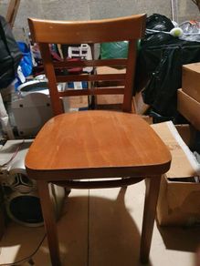 4 wooden chairs